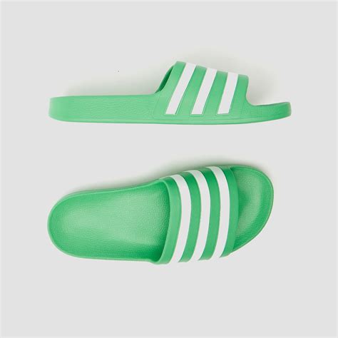 Groene adidas Slippers voor dames online kopen 